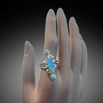 Marquise Shaped Opal Rings