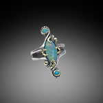 Marquise Shaped Opal Rings