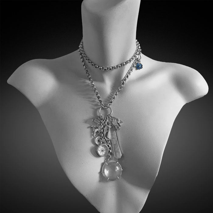 One-of-a-Kind Explorer’s Charm necklace