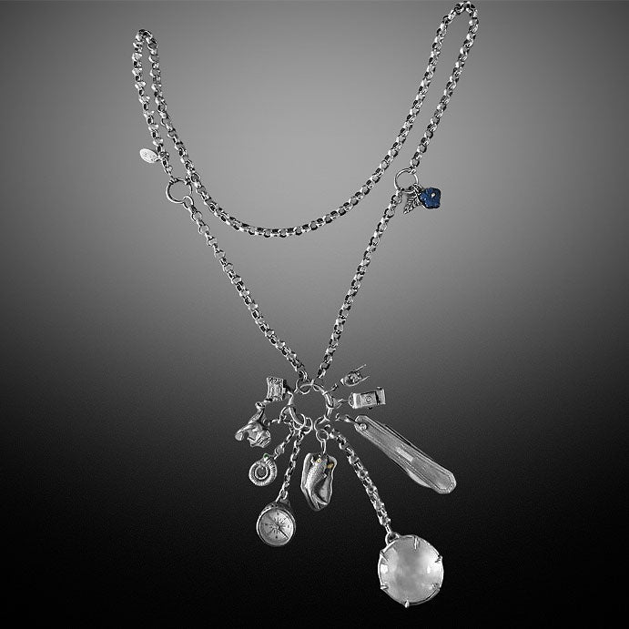 One-of-a-Kind Explorer’s Charm necklace