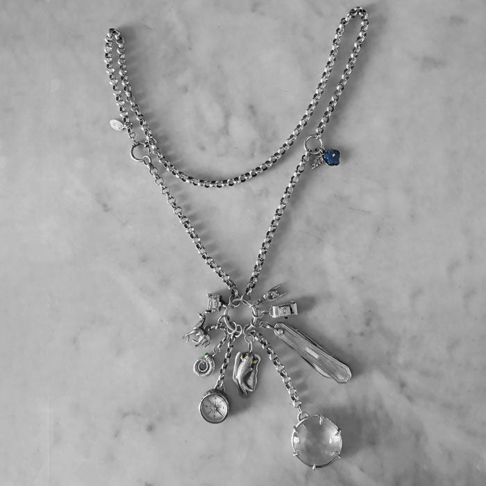 One-of-a-Kind Explorer’s Charm necklace
