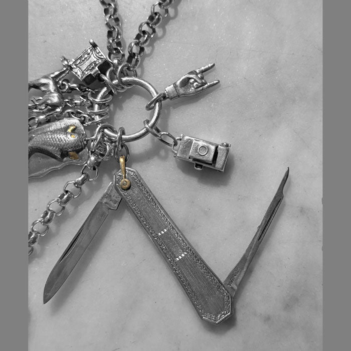 One-of-a-Kind Explorer’s Charm necklace