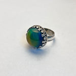Round Moodstone Ring