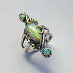 Marquise Shaped Opal Rings