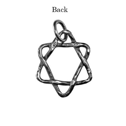 Woven Star of David Charm