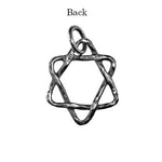 Woven Star of David Charm