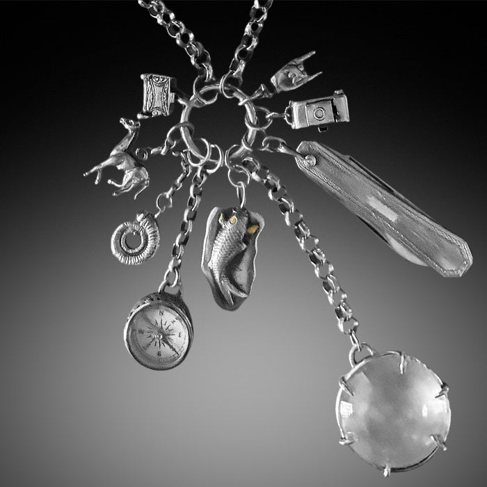 One-of-a-Kind Explorer’s Charm necklace
