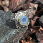 Agate Bullseye Ring