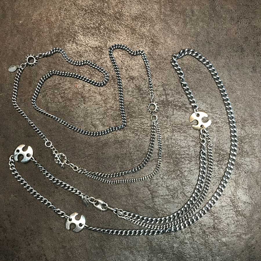 Small "Donut" Chain Necklace