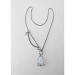 Quartz Crystal Assymetrical Necklace