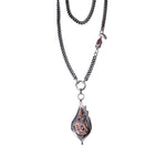 Fordite "On Fire" Necklace