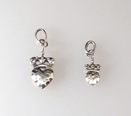 CROWNED HEART CHARM